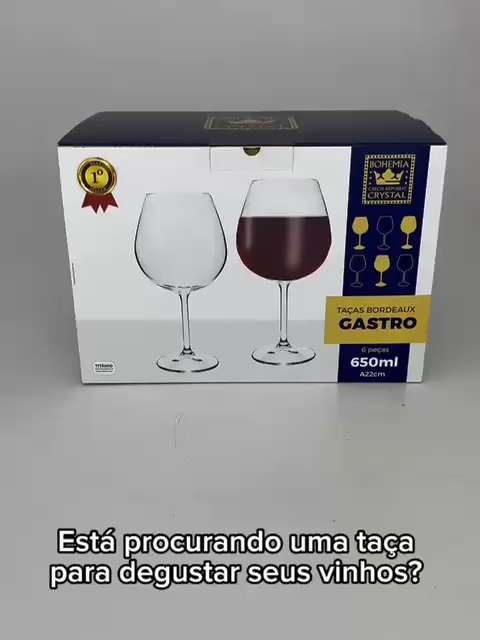 🍷✨ Se você ama um bom vinho com aquele toque de elegância, vai se apaixonar por esse Jogo com 6 Taças de Cristal Bohemia para Vinho Tinto (650ml)! 💎 Com design sofisticado e brilho impecável, essas taças transformam qualquer momento em uma experiência digna de brinde! 🥂 Seja para um jantar especial, um presente chique ou pra deixar sua mesa posta ainda mais linda — é puro charme e qualidade. 💬 Garanta o seu conjunto e surpreenda em cada gole! 👉 Corre pro link da bio pra conferir 🔗 🌐 collshp.com/gueds_store #AchadinhosDaShopee #GuedsStore #MesaPosta #TaçasDeCristal #Decoração #VinhoTinto