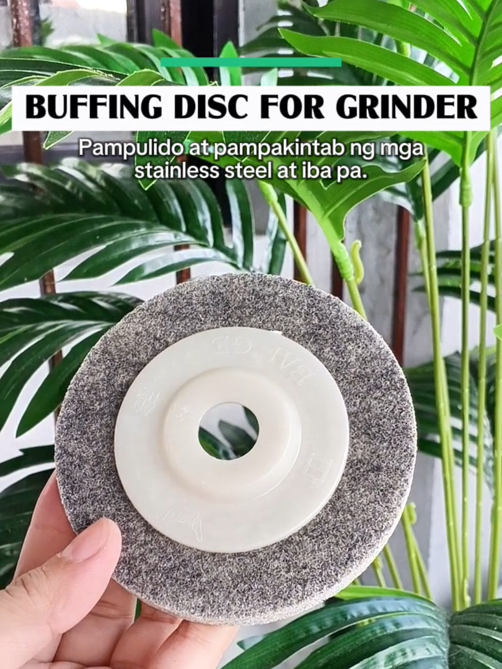 𝑩𝑼𝑭𝑭𝑰𝑵𝑮 𝑫𝑰𝑺𝑪 𝑭𝑶𝑹 𝑮𝑹𝑰𝑵𝑫𝑬𝑹—mas abot kaya dito kaya bumili langg! #buffingdisc #buffing 