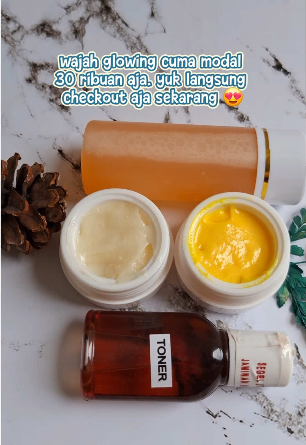 Tidak sampai 30rb sudah bisa bikin glowing , di co yuk kakak ... #hn #hnori #hnoriginal #hnasli 