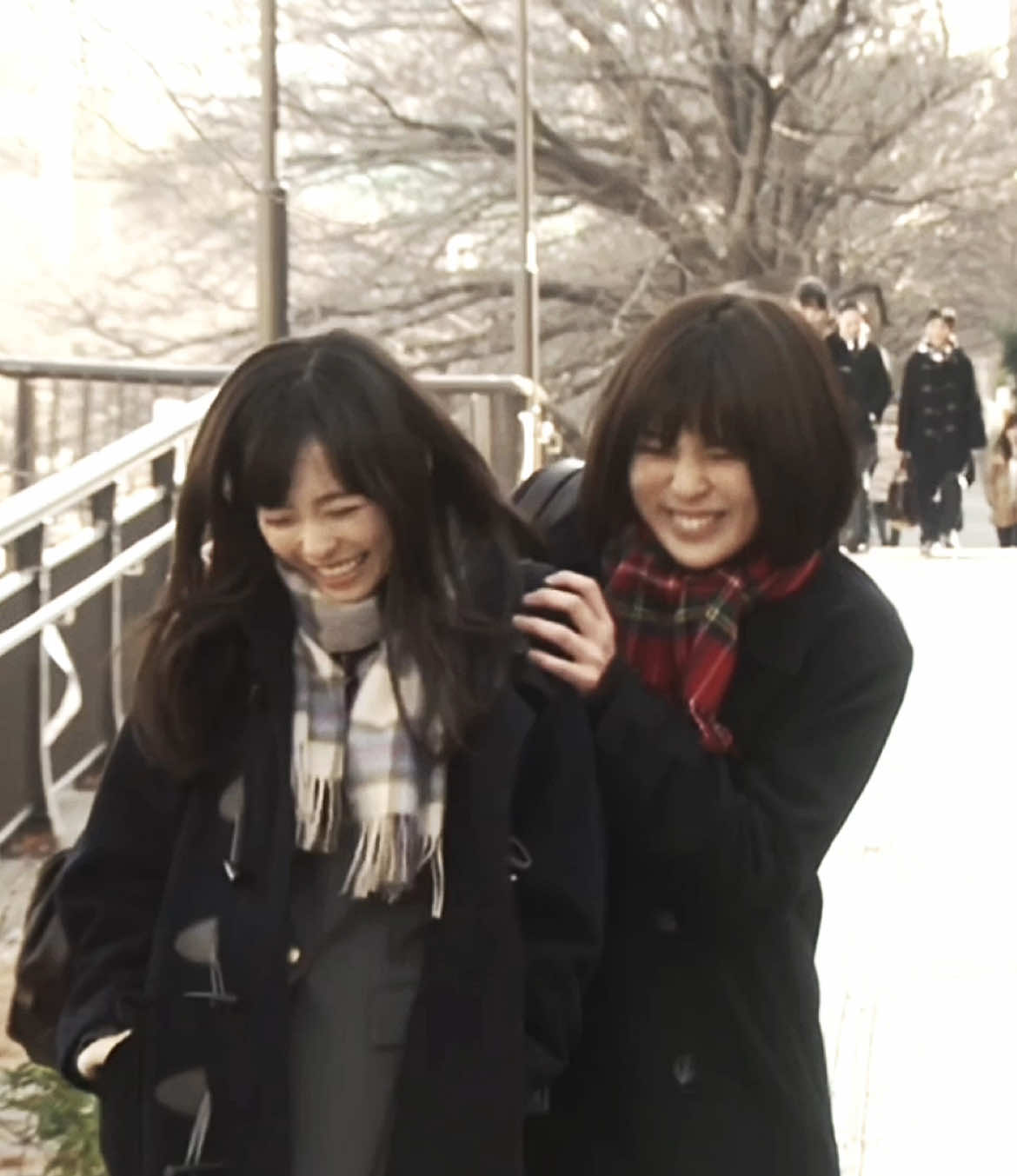 #GOODMORNINGCALL — i love this trend // #nao #marina #fyp #viral #edit #netflix #jdrama #duo #friendship #moearai #harukafukuhara  scp: iheartao 