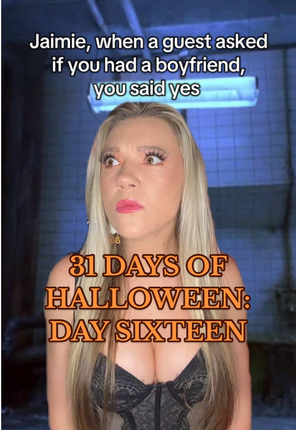 DAY 16 OF 31: “Service Industry Saw Trap” #jaimiesteck #saw #sawtrap #serviceindustry #bartender 