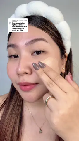 Replying to @Lyn's Online Finds I agree Sis🤩 Kahit ako hindi nagka breakouts dito sa Hikari Tinted Sunscreen😍 #hikari #hikaritintedsunscreen #sunscreen #tintedsunscreen #fyp 