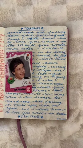 How has it been an entire year already:( #liampayne #onedirection #journaling #scrapbooking #art 