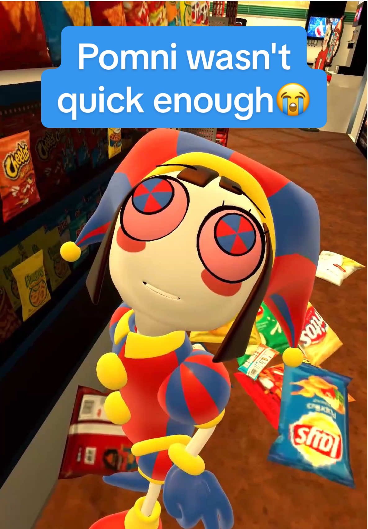 Pomni wasn't quick enough again💀Thanks to @Landon Waller for voicing Jax!! #tadc #tadcedit #vrchat #theamazingdigitalcircus #tadcjax 