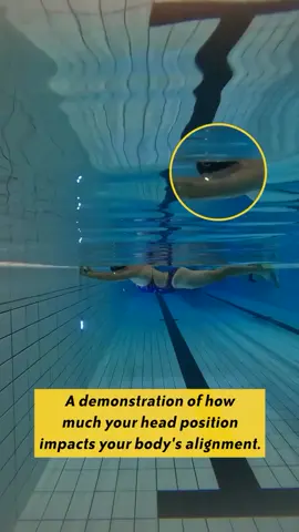 Head low, legs high ✅ The right balance makes all the difference 🌊 Follow @swimcoachhq for more! via swimgym_com #Swimming #SwimTips #SwimLife #SwimTraining #OpenWaterSwimming