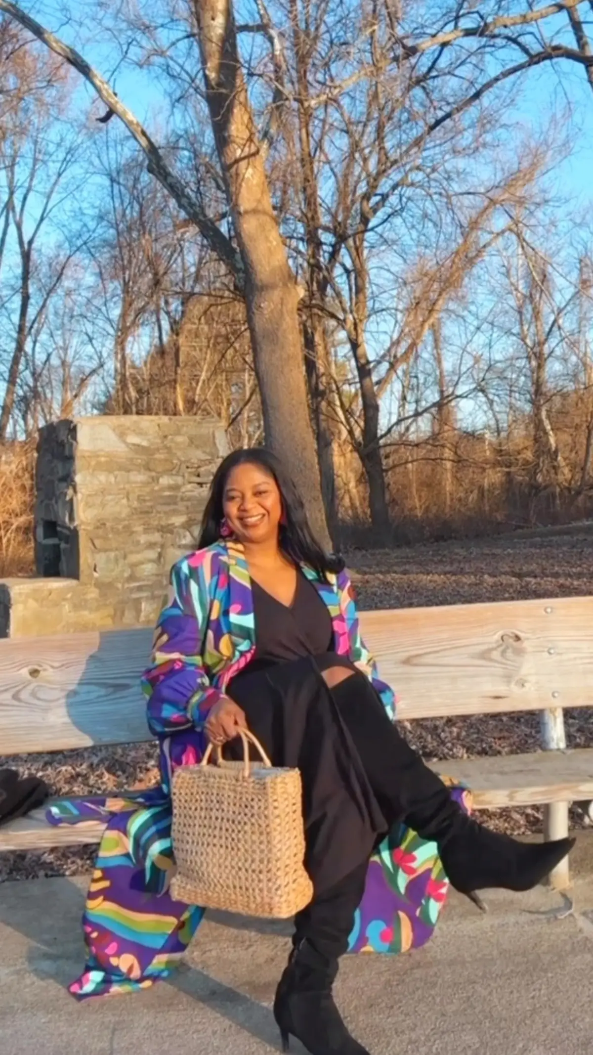 POV: You’re a mom who’s learning to pour into herself again — one cute outfit and coffee run at a time ☕💖 Because when you look good, you feel good — and that energy spills into everything you do. Tag a mama who needs this reminder 💕 outfit @Macy’s  Boots @FOREVER 21 bag @target  #OOTD #MomLifeBalance #MomStyle #SelfCareForMoms#MomsofTikTok 