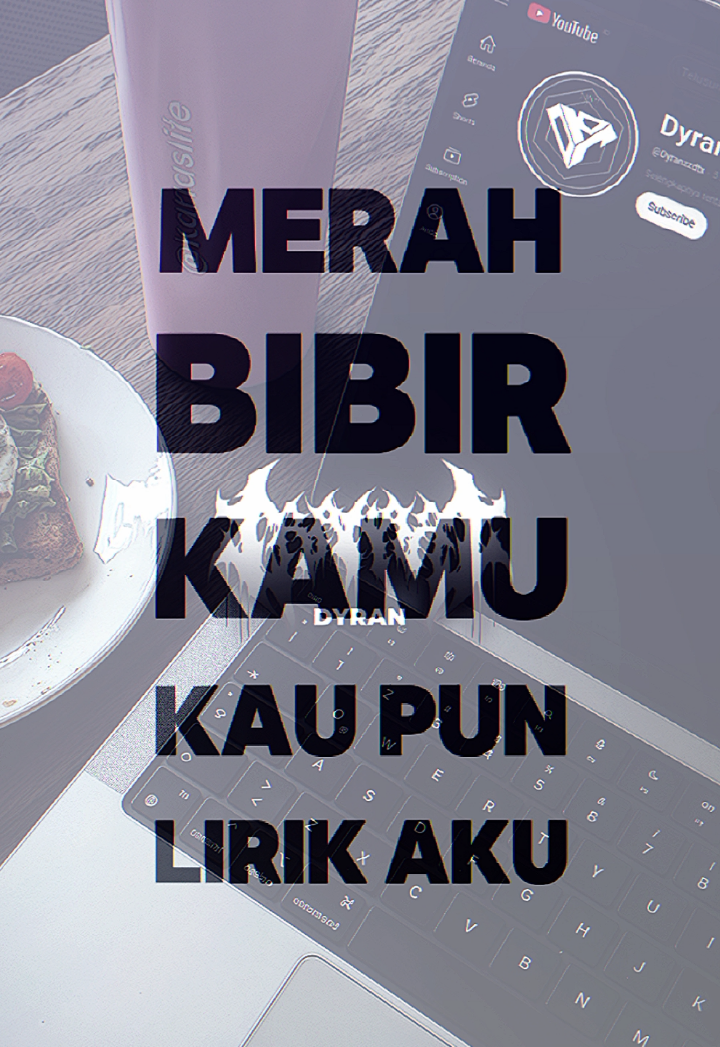 #CapCut trend??? jj x lirik [merah bibir kamu kau pun lirik aku] #templatecapcut #jj #dyranzz #fyp 