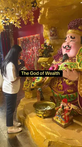 I am wealthy and abundant. #godofwealth #china #chengdu 