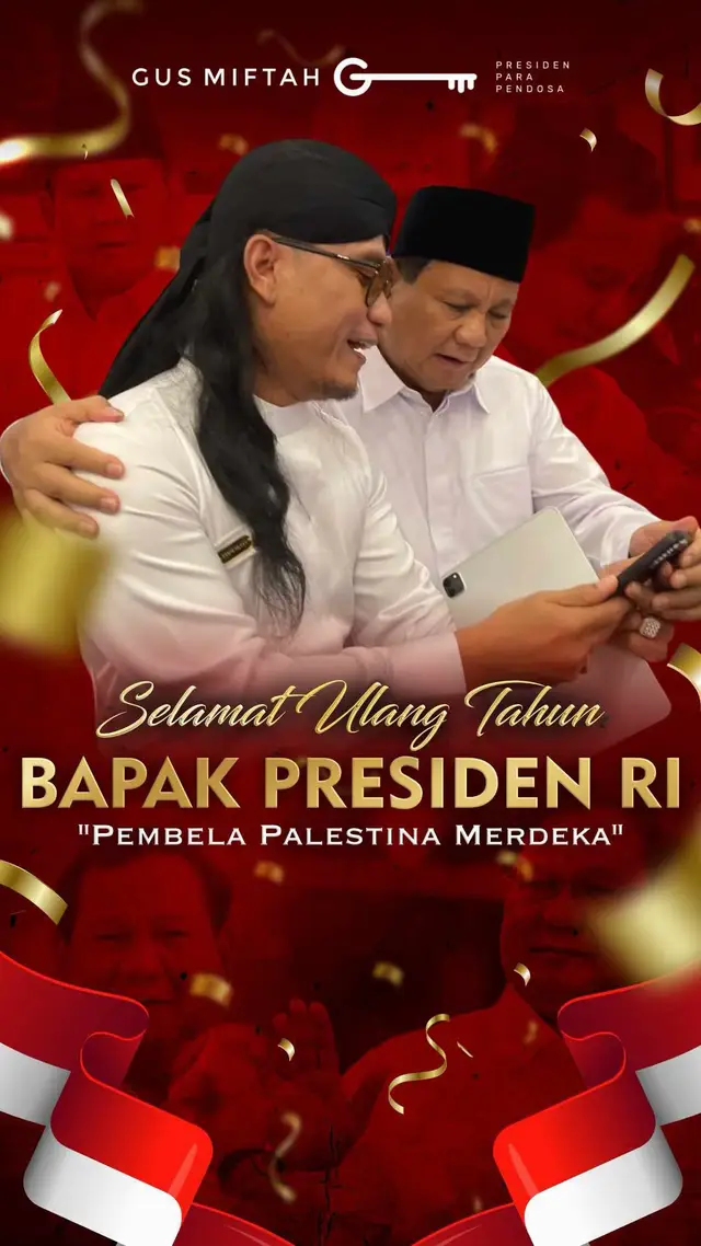 #presidenprabowo #gusmiftah #terusbergerak 