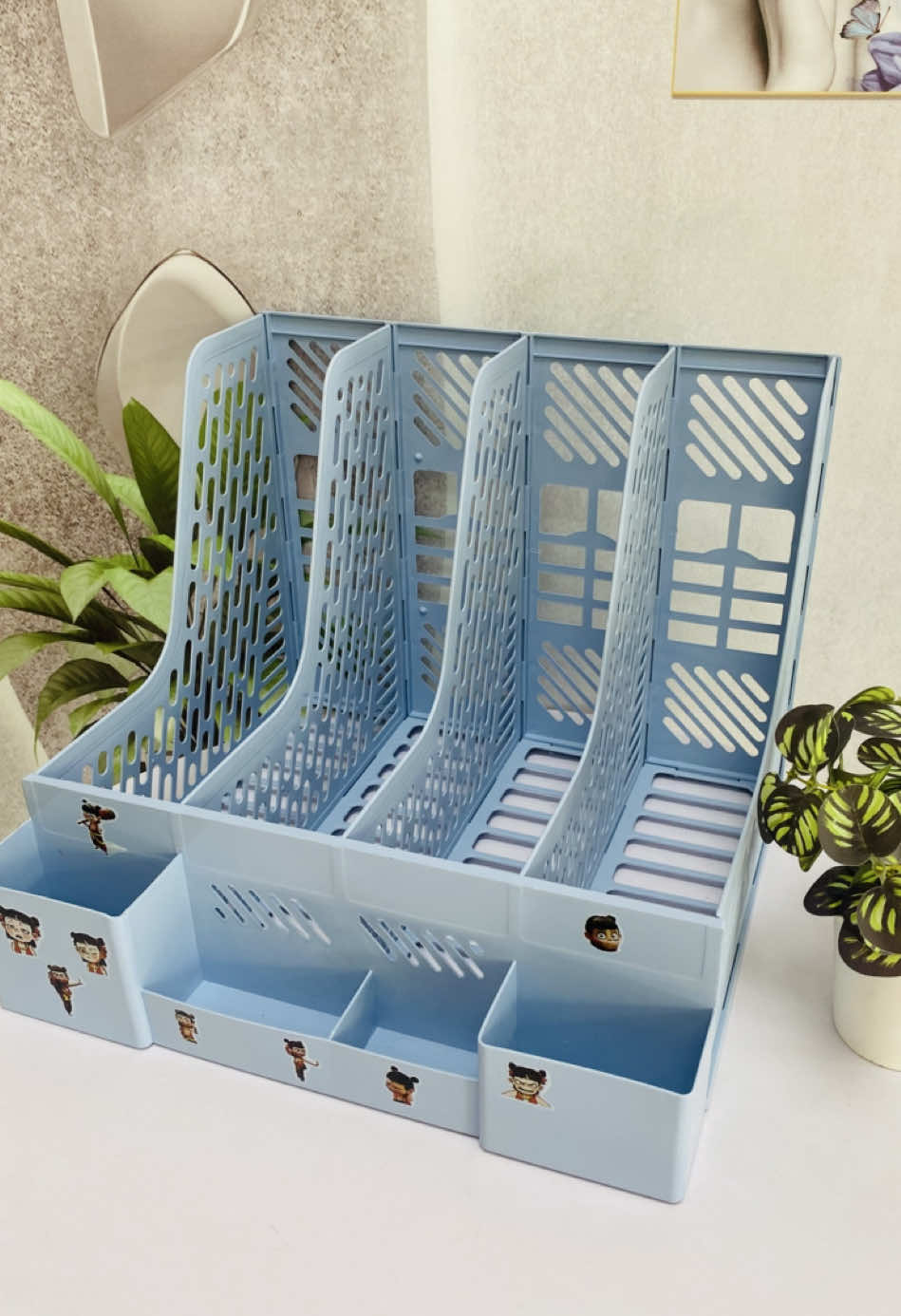 Hướng dẫn cách lắp kệ sách nhựa 4 ngăn #thaothichtrang #kesachdeban #kesach #giasach #kedungtailieu 