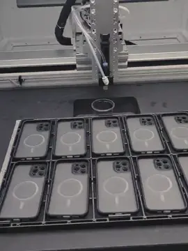 Visual dispensing machine automatic positioning #gluemachine #glue #gluefillingmachine 