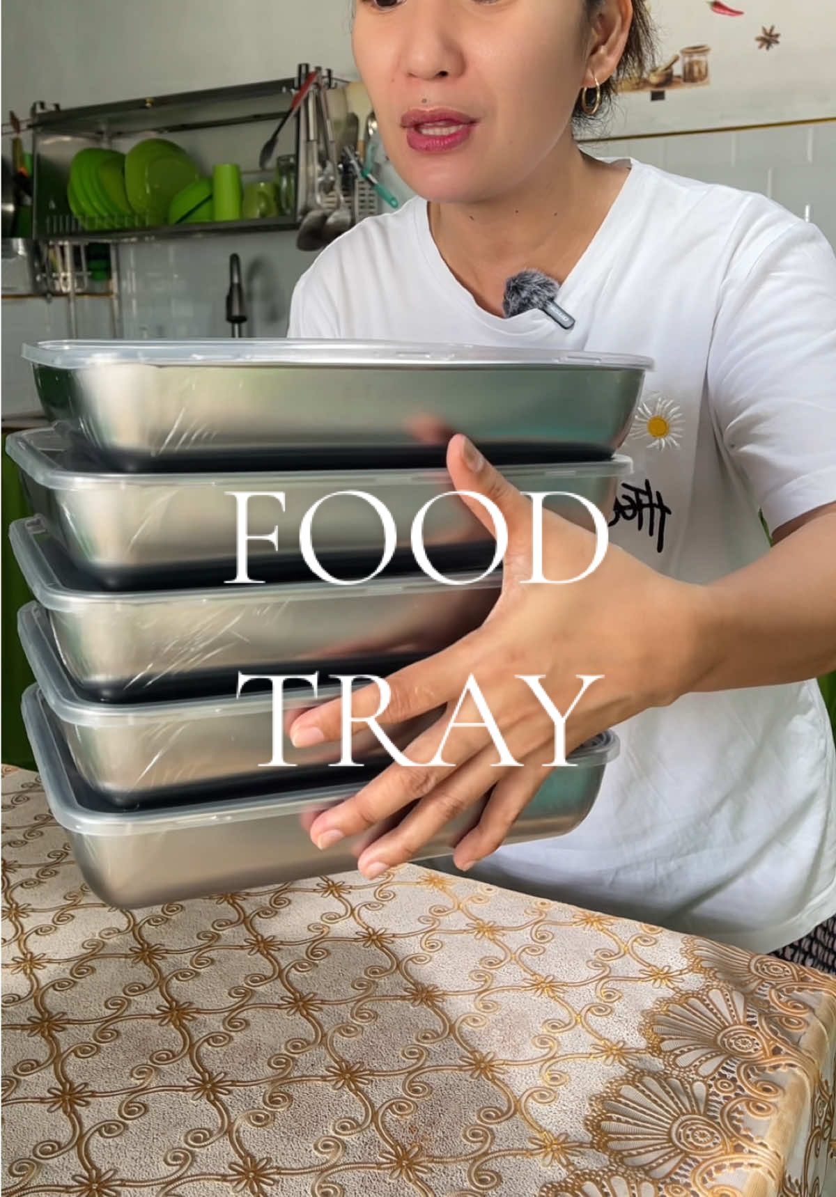 Replying to @Secretaria_Lovely yes po 5pcs na po #foodtray #stainlessfoodtray #foodcontainer 
