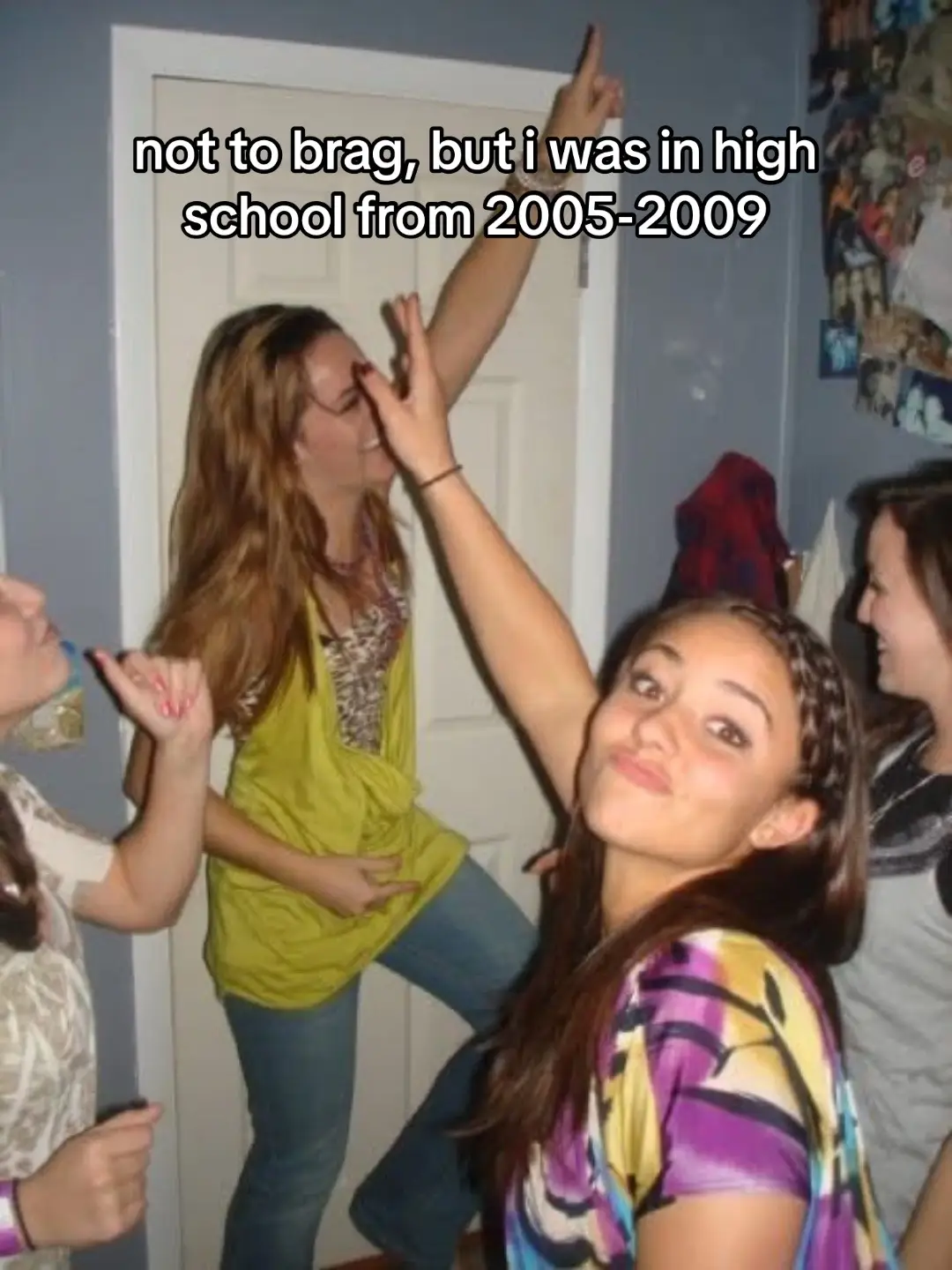 RIP to myspace, flip phones, and MTV playing music videos. what a time to be alive… #highschool #throwback #memories 