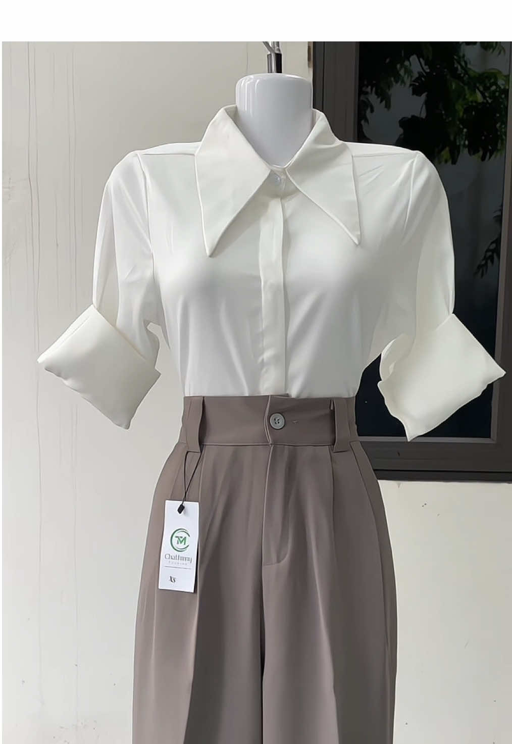 Quần bigsize chất mượt #xuhuong #quantaynu #quanbaggy #thoitrang #phoidoxinh 