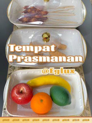 Tempat Prasmanan Buah Tempat Roti Aesthetic Nampan Dengan Tutup #tempatprasmanan #wadahprasmanan