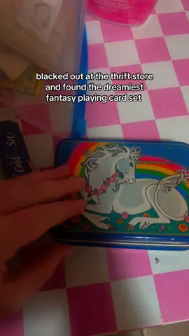 stop it the unicorns?? and it was only $0.50💘 #houseplantmother #fyp #thrifting #thrift #thriftfinds 