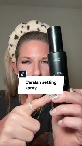 Hands down best setting spray. Your makeup will not budge for hours✨✨ #settingspray #settingmist #makeupsettingspray #carslansettingspray #tiktokshopblackfriday 