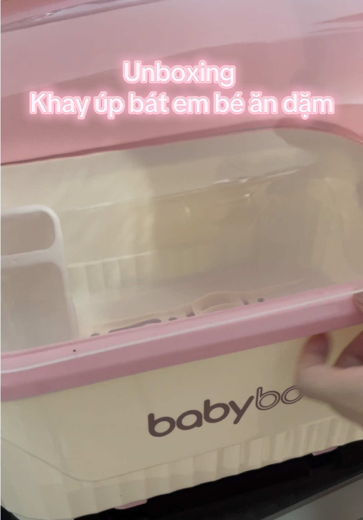 Tập 1: Khay úp bát bé ăn dặm babyboo #xuhuong #riview #khayupbat #baybyboo 