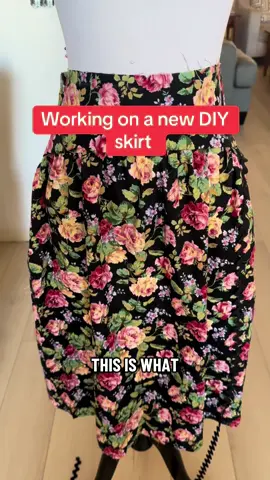 I hope you’re not sick pf this fabric yet because I have more! #sewing #DIY #sewingproject #fyp #handmade  