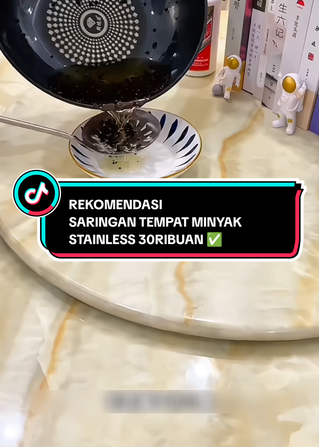 rekomendasi saringan tempat minyak stainless 30ribuan #saringanminyak #saringanminyakgoreng #saringanminyakstainless #tiktokshopindonesia 