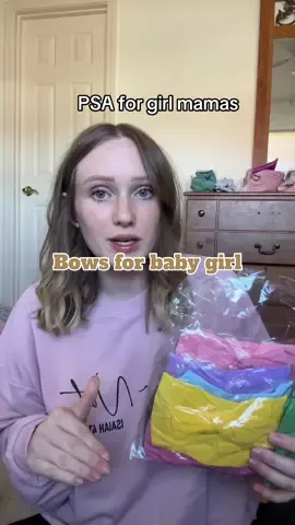 I remember the first time I put a really thick bow on her, and I felt so bad with a little lines that I left on her head, when I saw these, I was like perfect!!!! ##girlmom##babygirl##newbornmom##newborngirl
