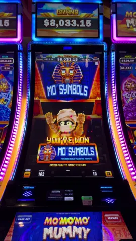Mo Mo Mo Mummy Denomination: 2 Dollar Bet: $20 #justonemore #handpay #winstar #choctaw #makeitshake #highstakes #handpaycollectors #nguyeners #casino #slots #fyp #casinolife #gambling #caughtoncamera #vegas #lasvegas #slotmachine #bonusgame