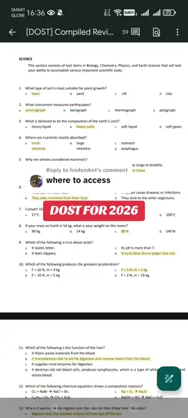 Replying to @hndsmknt #dostreviewers #dost #dost2026 #dostsei #dostscholarship 