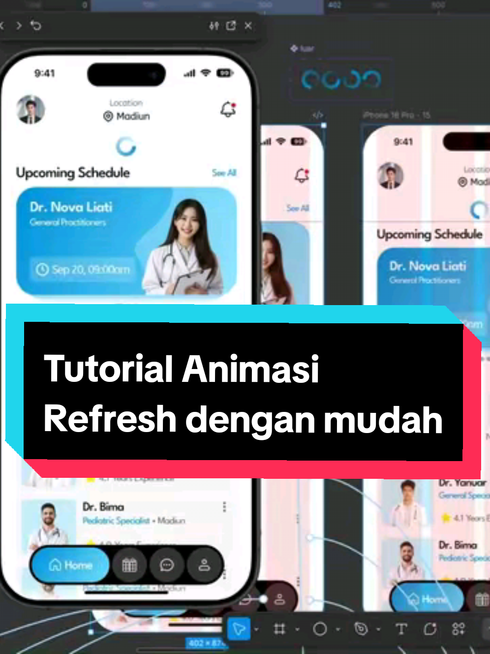 💡 Tutorial Membuat Animasi Refresh dengan Mudah di Figma! Biar desainmu makin hidup dan interaktif ✨ Di video ini aku tunjukin cara bikin animasi refresh super simpel — cocok banget buat tampilan aplikasi, loading screen, atau prototype UI/UX kamu 🎨 Gak perlu plugin ribet, cukup pakai fitur bawaan Figma aja! 🔥 Dijamin hasilnya bikin desainmu keliatan profesional dan smooth banget! ❤️ Jangan lupa like, save, dan share biar gak lupa langkah-langkahnya! #uiux #figma #design #figmatutorial #prototype