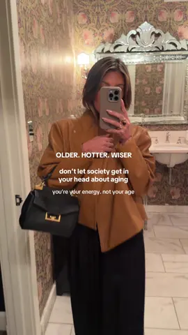 you’re your energy, not your age. don’t let anyone make you feel differently #ageless #over40 #over40tiktok #aginggracefully #agelessbeauty 