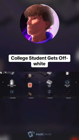 College Student Gets Off-white