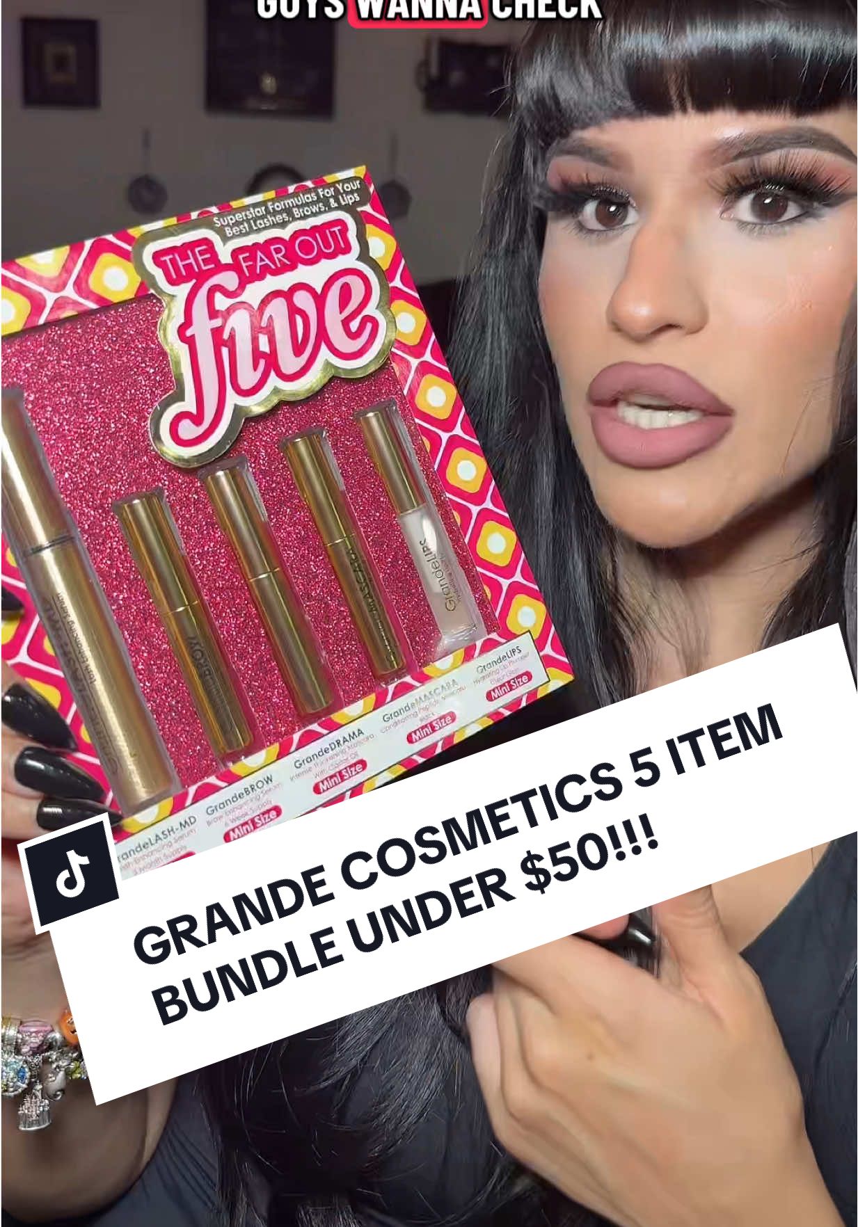This 5 piece bundle from @Grande Cosmetics is valued at over $100 but right now it’s under $50!😍😍😍 Grab yours before the sale is gone😭 #grandecosmetics #grandecosmeticslashserum #lashserum #tiktokshopcreatorpicks #browenhancingserum  Posted on 10/16/2025 Prices & promos were accurate at time of posting but are subject to change