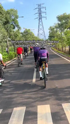 sekarang sepedaan 50km aja kaya kurang rasanya #sepeda #gowes #roadbike #cycling #fyp 