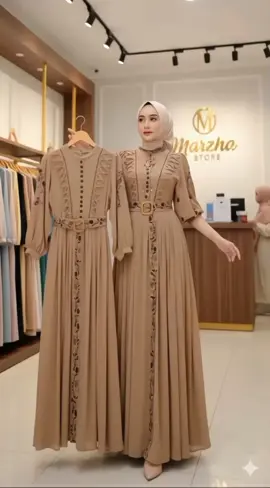 rekomendasi baju gamis terbaru dengan desain mewah dan elegan #bajugamis #gamiskekinian #bajuwanitakekinian 