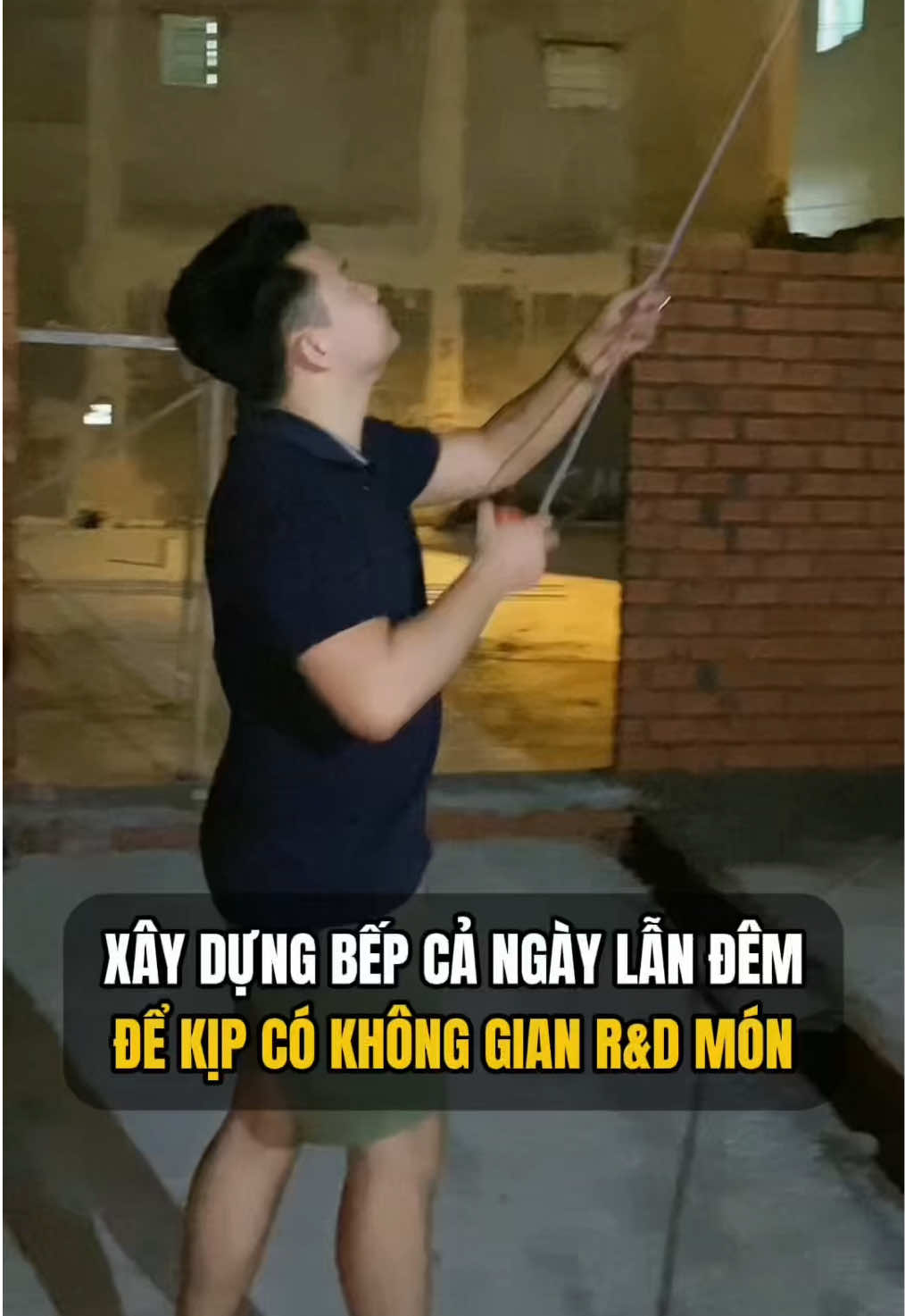 Thi công ngày đêm cho kịp xong bếp để RnD món cho Mơ Nướng #mơnướng #khoinghiep #hanhtrinhkhoinghiep #kinhdoanhfnb #khaimonuong