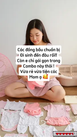 Mom nào chuẩn bị đi sinh thì tham khảo combo này liền nha #mevabe #video #xuhuong #xuhuongtiktok #videoviral 