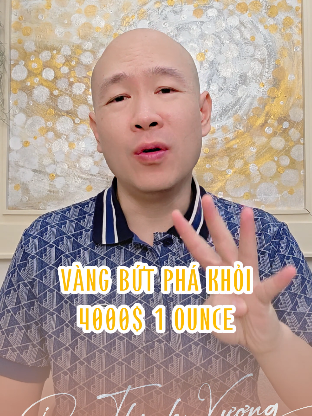 Vàng bứt phá khỏi 4000$/OUNCE trong nước chúng ta gần như không mua được #dau #master #taichinh #thinhvuong #daothinhvuong 