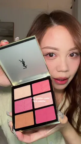 chưa bao giờ add to cart nhanh như thế này 🥹✨ #ysl #yslbeauty #facepalette #blush #blushpalette 
