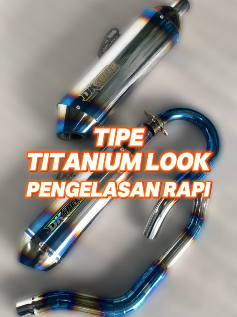 Header titanium look DK Speed emang beda — lasannya rapi, halus, bahkan ketutup warna bakar biru. Jadi keliatannya makin clean dan premium 💨 #dkspeed #dkexhaust #knalpotsupermotoo #knalpotracing #knalpotmotor #klxsupermoto #crf150supermoto #wrsupermoto #dtrackersupermoto #supermoto #tiktok #cinematic #trabas #wr155 #trabasindonesia #surex #surexgank #klx140 #klx230 #fyp #fypシ゚ #xyzbcafypシ