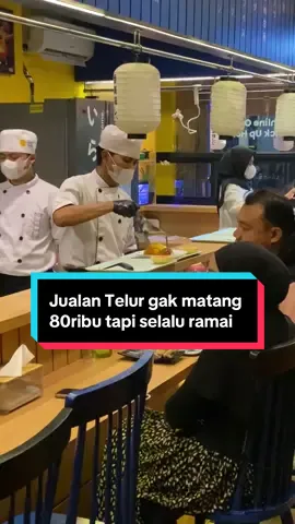 Kata kompetitor jualan telur setengah matang kok mahal banget!  Pengen cepet-cepet naik haji?  #dapurkyoto #omurice #japanesefood 