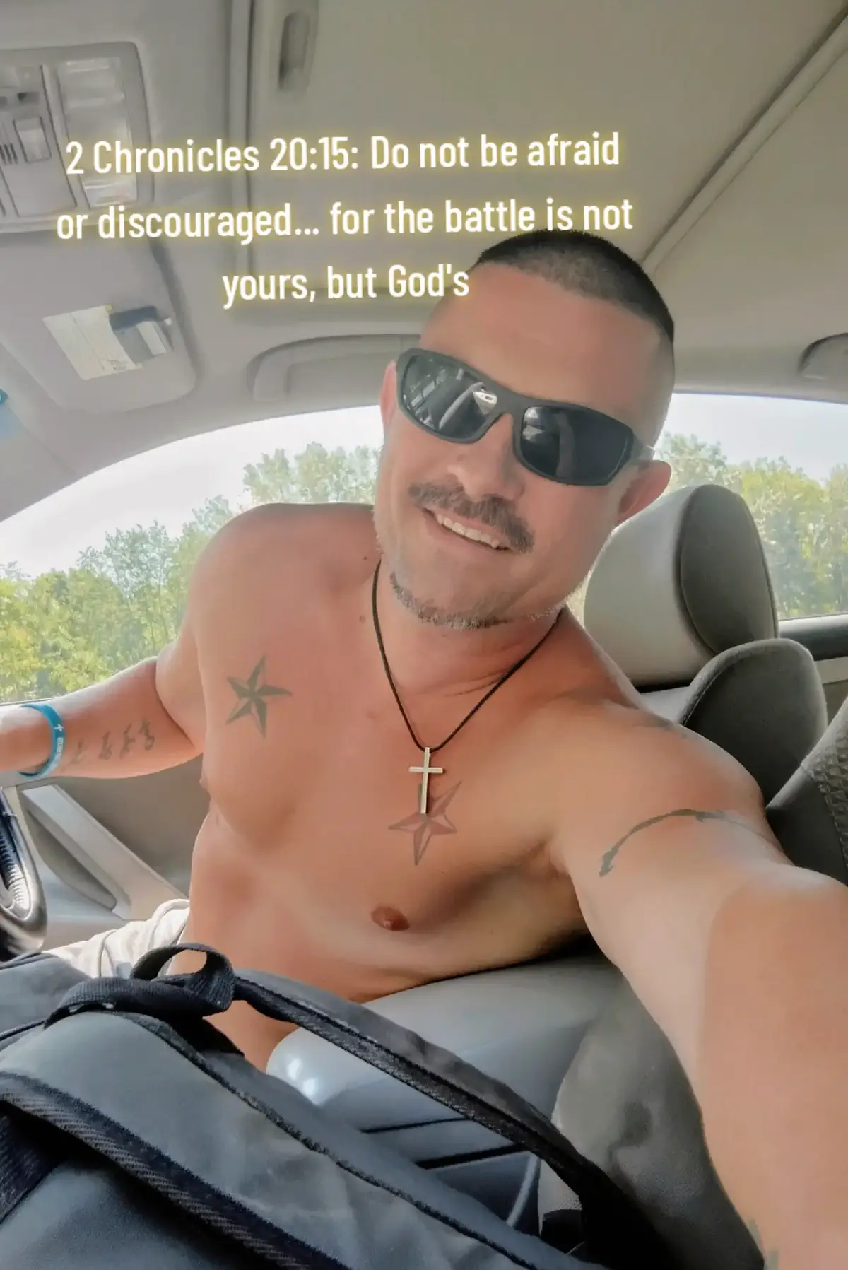 2 Chronicles 20:15: Do not be afraid or discouraged... for the battle is not yours, but God's