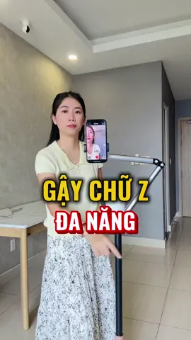Gậy chữ Z đa năng, phù hợp với hầu hết các chủ đề kênh, chân quay chữ Z giúp quay đa góc phù hợp với các kênh quay video và livestream tại nhà. Hạnh dùng bản nâng cấp nhe #gaychuz #chanquaychuz #chanquaydienthoai #chanquayvideo #hanhchiase 