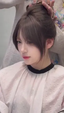 Mái pháp cho mấy nàng mặt nhỏ đây #rubikhairstudio #salontocquan4 #tocdepquan4 #máikiểupháp #máipháp 