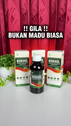 Aku kira madu biasa ternyata lebih dari madu #biokhol #kolesterol #kolesteroltinggi #madu #pegalpegal 
