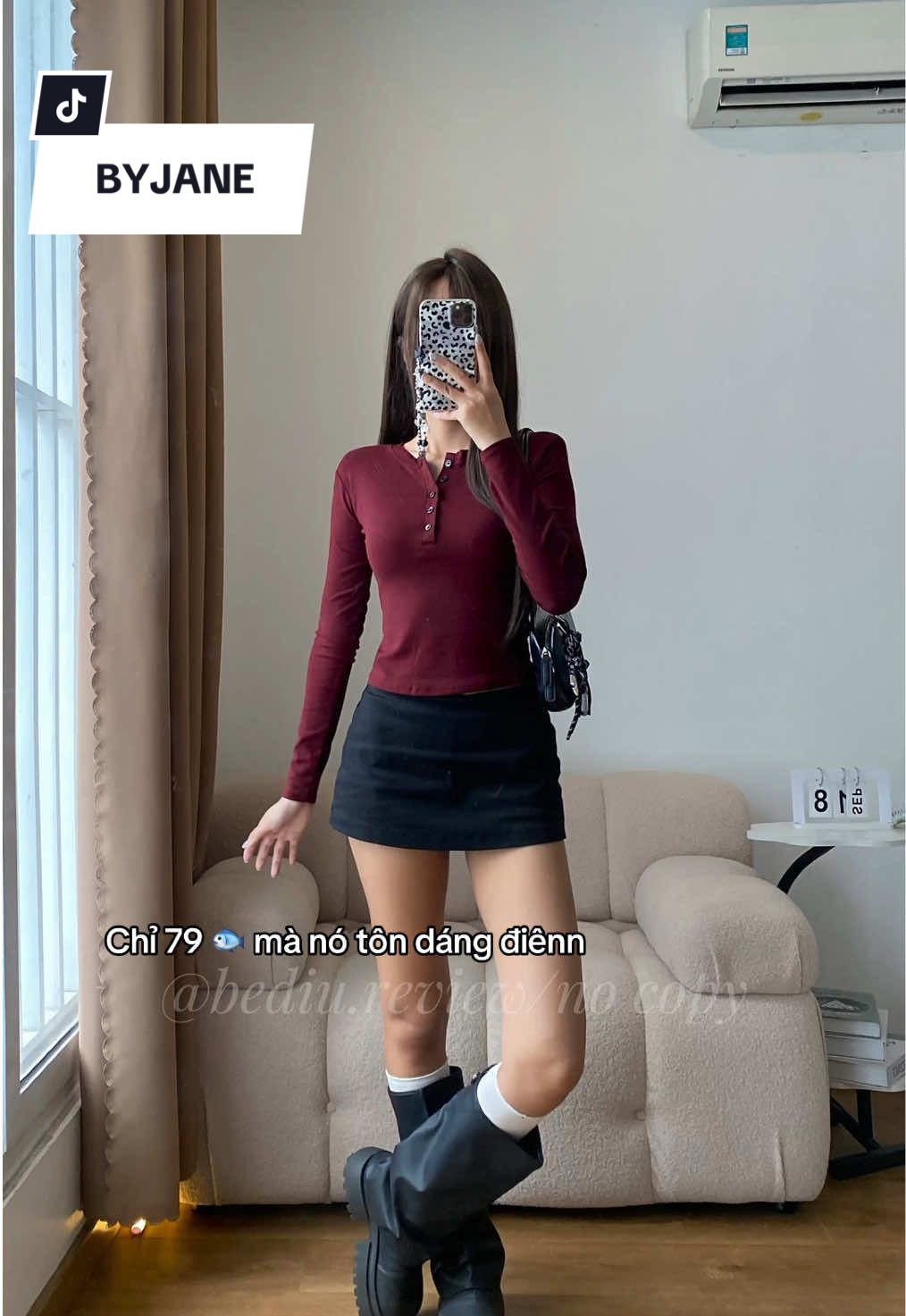 Em áo basic dễ dàng phối đồ, giá còn rẻ nữa, mua liền nhaaa #byjane #outfitideas #xuhuong #fyp #aodaitaynu 