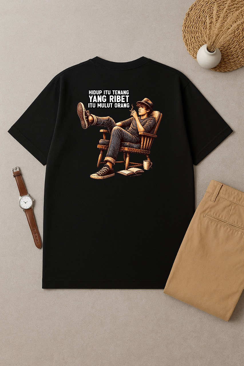Kaos kata-kata hidup itu tenang #kaosviral #kaosmurah #kaoskeren #kaoskatakata #kaosdistro 