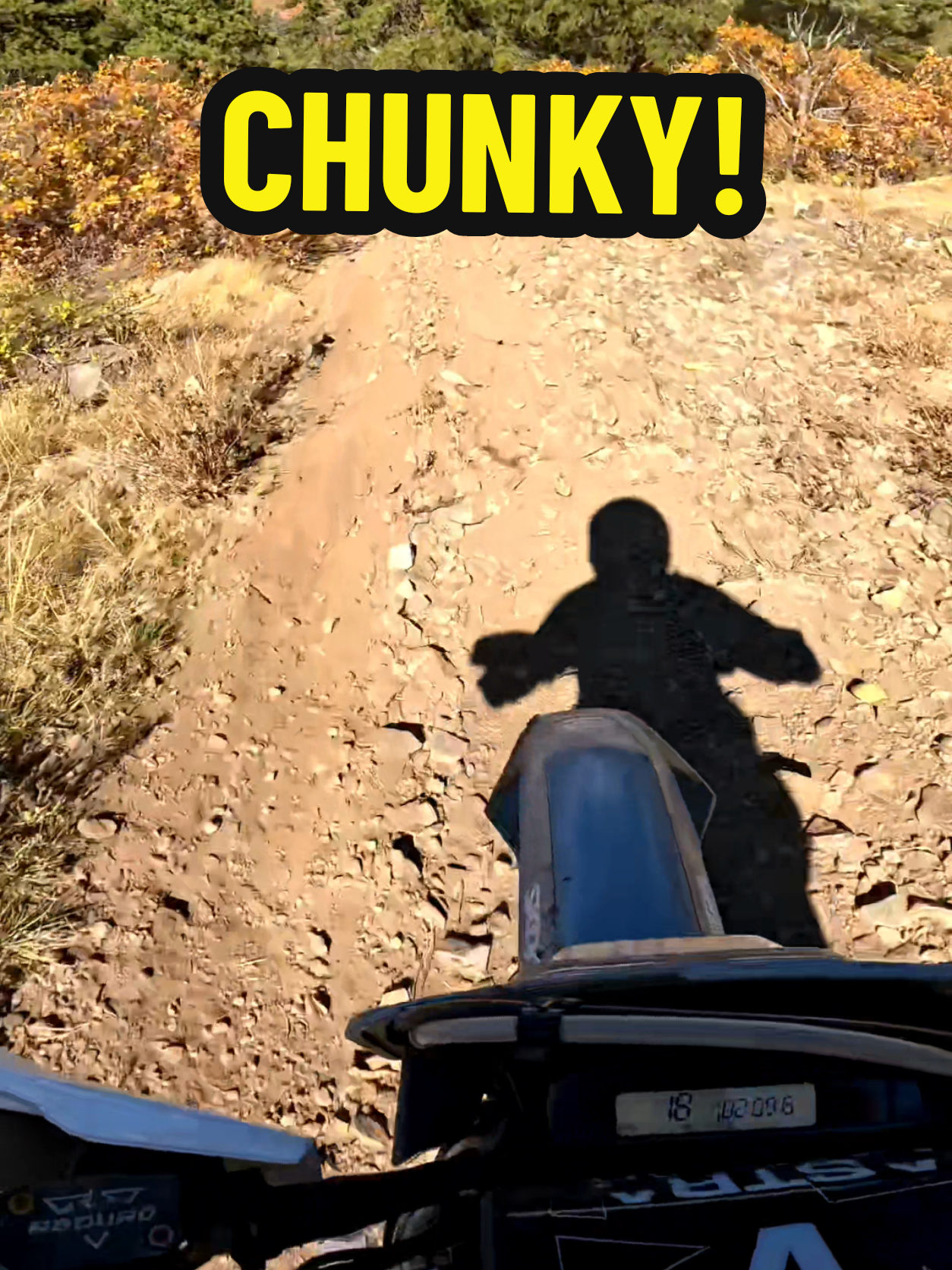 Some chunkyyyyy stuff #husqvarna #dirtbike #enduro 