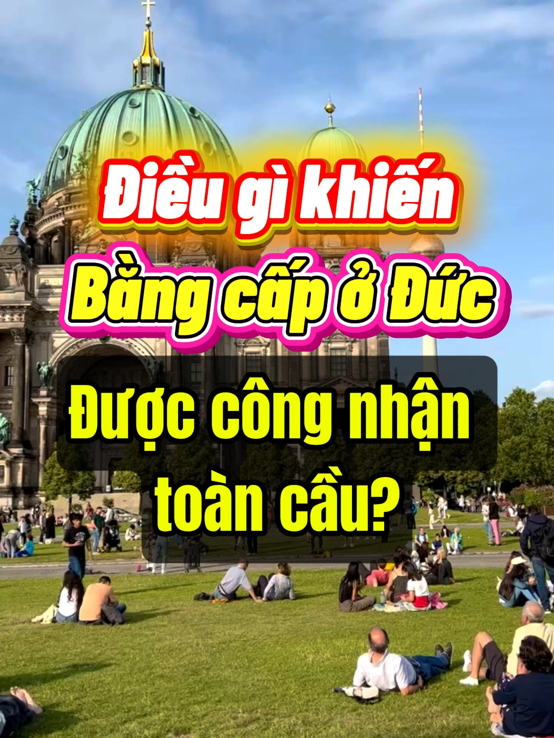 Học ở Đức, bạn đang cầm trong tay tấm vé toàn cầu bằng chính năng lực của mình. 🇩🇪 #duhocduc #studyabroad #germanyeducation #hocducthattrong #b1b2 #duhoc2025 #germandegree #motivation #studygram