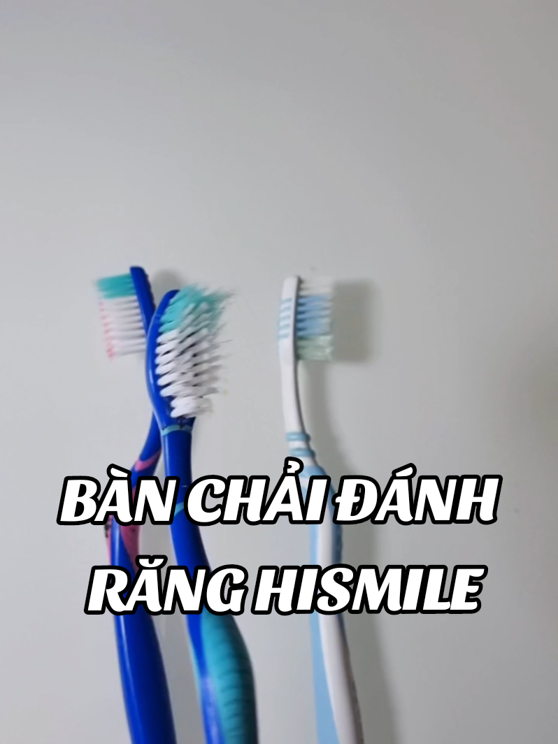 Bàn chải đánh răng Hismile #banchaidanhrang #banchaidanhranglongmem #hismile #xuhuongtiktok #daothuyreview 