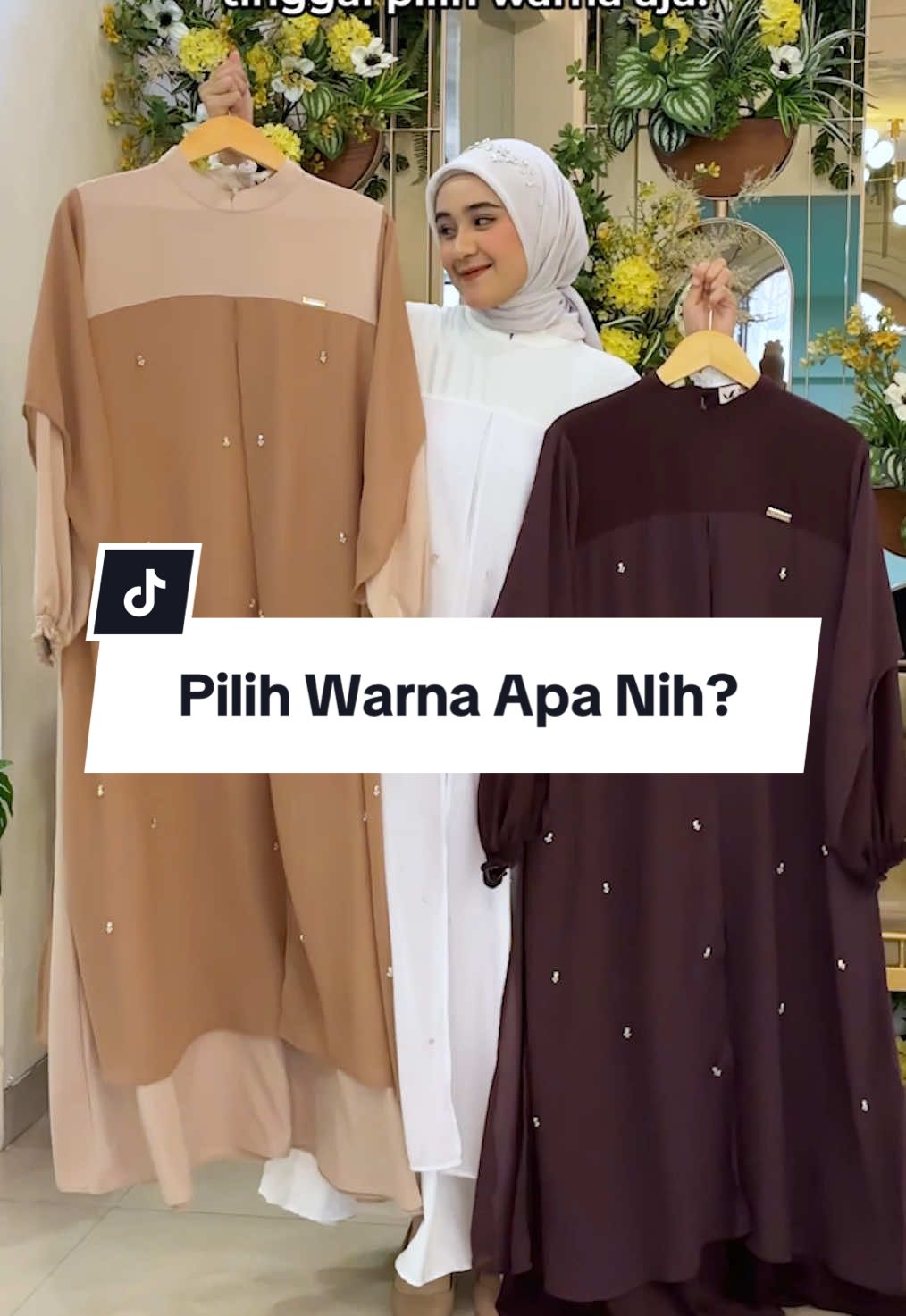 Couple bareng buat kondangan yuk pakai Zafira Maxy 🥰 Minve pilih warna Maroon ya, Ladies yang mana nih ngga boleh sama 🙂‍↕️ #inspiredyourdailyoutfit #gamiskondangan #ootdfashion 