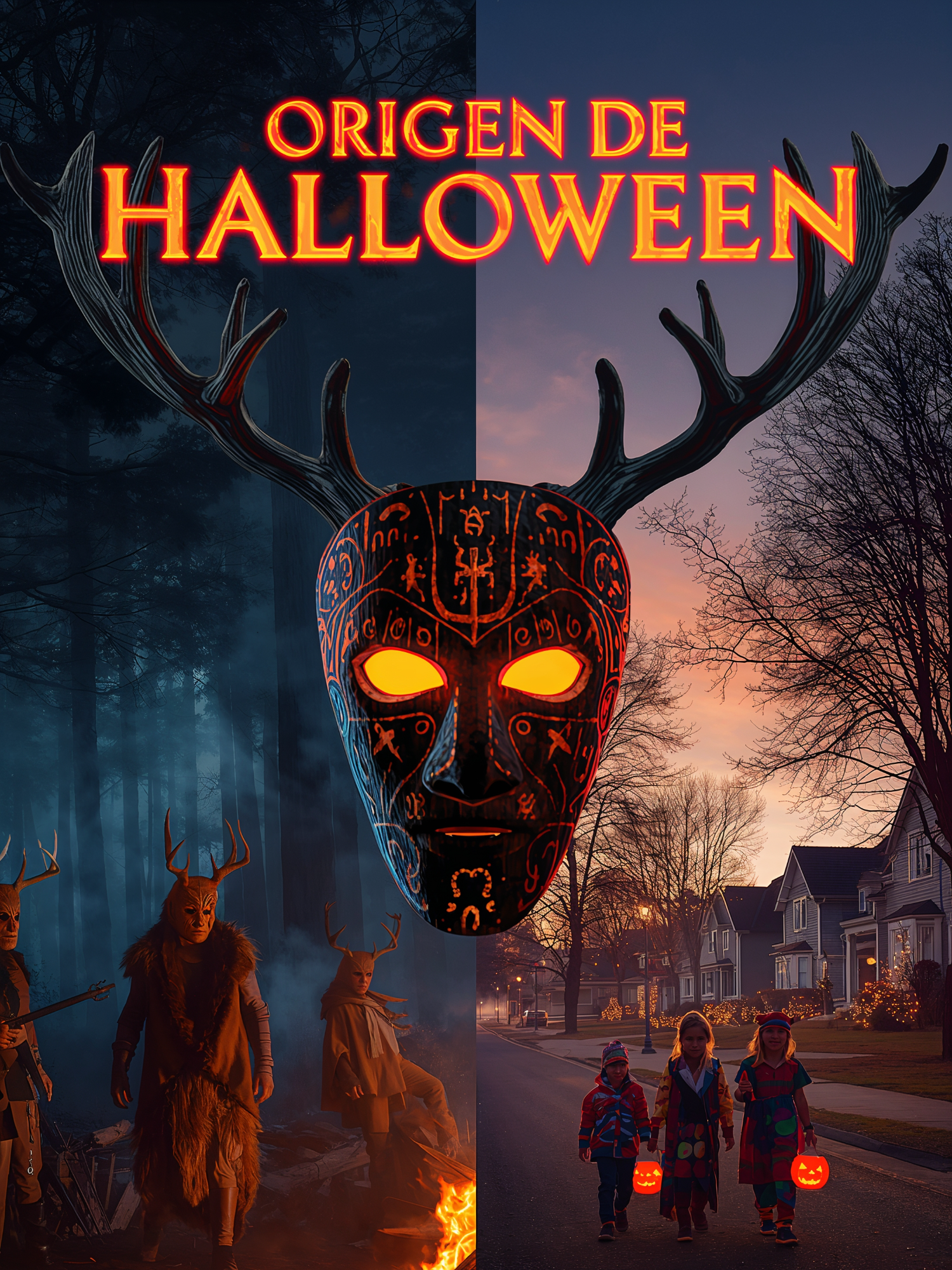 La Verdadera Historia de Halloween Que No Te Contaron Halloween no nació en una fábrica de dulces ni en una película de terror. Su origen se remonta a una noche ancestral: Samhain, el ritual celta del final del verano, cuando el mundo de los vivos y el mundo de los muertos se tocaban. Con el paso de los siglos, el cristianismo adoptó su propio festejo (All Hallows’ Eve) y la tradición emigró con pueblos y leyendas hasta convertirse en la celebración global de disfraces, calabazas y dulces que conocemos hoy. En este video descubrirás: los druidas celta, el gran pacto de Jack, la evolución del “turnip lantern” al “jack-o’-lantern”, y cómo nuestra noche más espeluznante está tejida por miles de años de creencias, mitos y adaptaciones culturales. Mucho antes de los disfraces, existió Samhain, el *el origen de halloween* según los *celtas**. Hoy exploraremos la **historia* y el *misterio* detrás de las *tradiciones de halloween* e **historias de halloween**. 💀 📚 Bibliografía / fuentes académicas recomendadas Lisa Morton, Trick or Treat: A History of Halloween — un estudio moderno que traza el origen pagano-cristiano y la evolución global del Halloween.  University of Chicago Press Nicholas Rogers, “Samhain: and the Celtic Origins of Halloween” (Oxford Academic) — enfoque académico sobre el festival celta de Samhain.  OUP Academic David J. Skal, Makes a Holiday: A Cultural History of Halloween — historia cultural del Halloween moderno en EE. UU.  Biblioteca del Folklife Center, A Selected Bibliography on Halloween and Related Topics (Library of Congress) — compendio de fuentes históricas.  Ronald Hutton, The Triumph of the Moon: A History of Modern Pagan Witchcraft — para comprender las raíces paganas y su transformación.  #Halloween #OrigenDeHalloween #Samhain #Celtas #HistoriaOculta #Mitos #Rituales #Cultura #Documental #EspacioHistórico #Halloween2025 #Misterios #Cernunnos #Calabaza #JackOLantern #RitualAntiguo